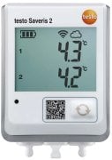 Testo Funk-Datenlogger mit Displ. Testo Saveris 2-T2 für 2 ext. NTC Fühler